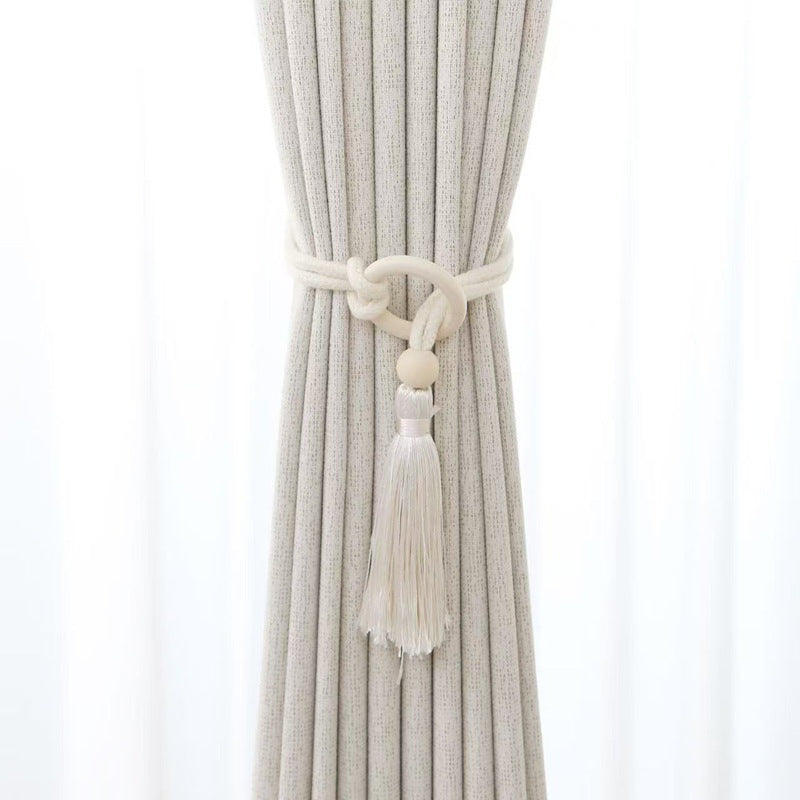 Elegant curtain tieback with tassels Acalora
