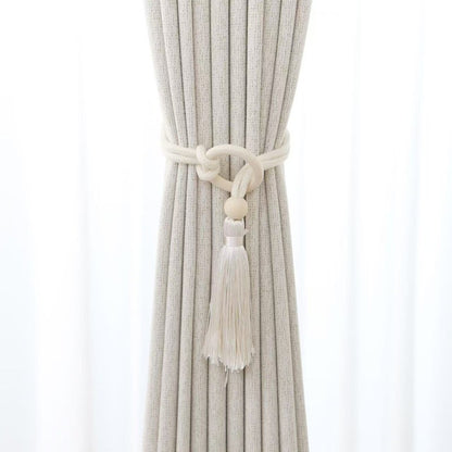 Elegant curtain tieback with tassels Acalora