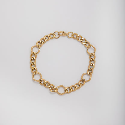 Chunky Interlocking Link Chain Necklace Acalora