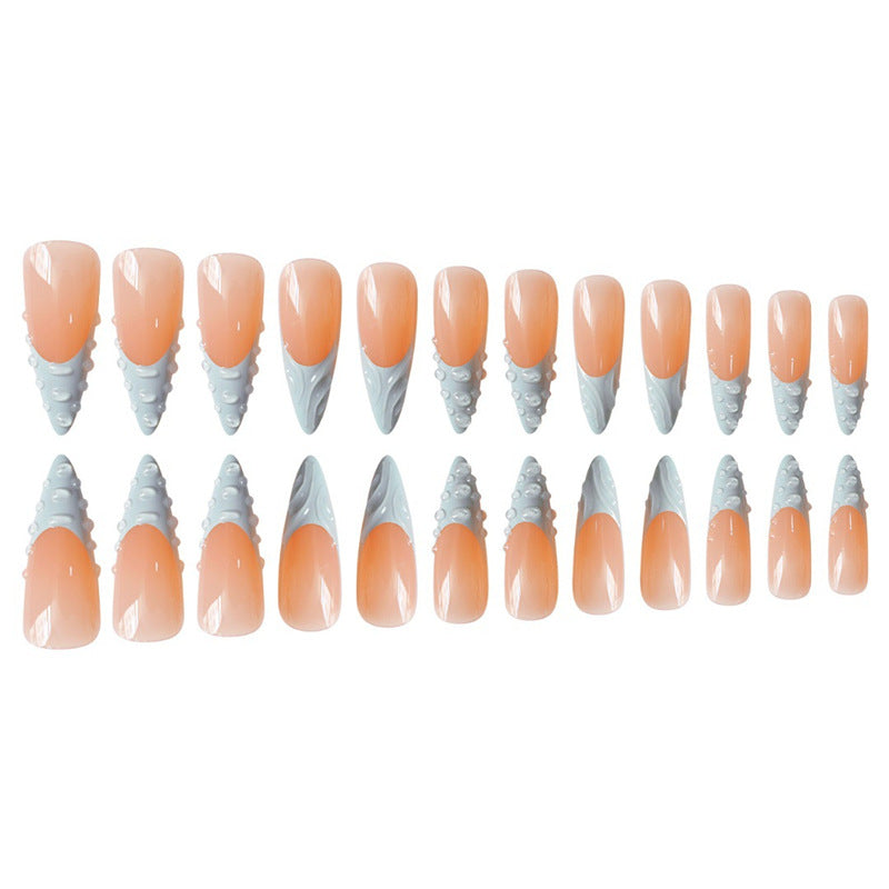 Artistic 3D Press-On Nail Extensions Acalora
