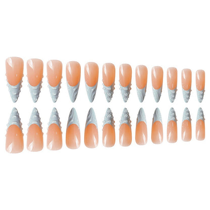 Artistic 3D Press-On Nail Extensions Acalora