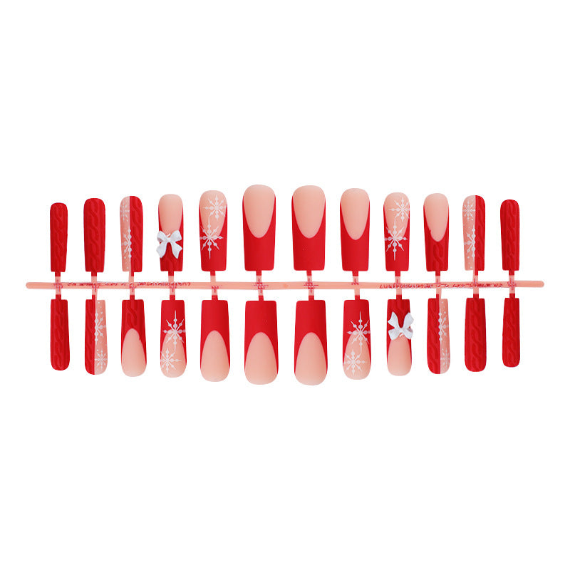 Themed Holiday Press-On Nail Set Acalora