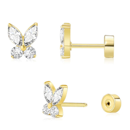 Ear studs with flat back | Bowlift