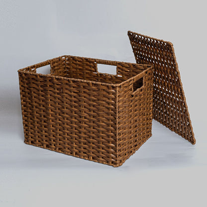 Women's Practical Storage Basket with Handles Bowlift