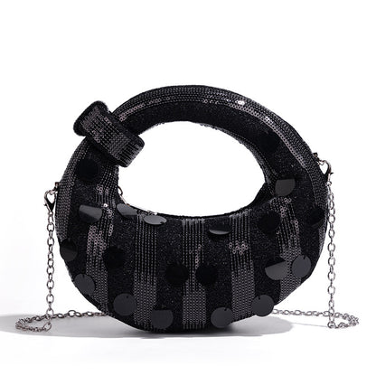 Chic Rhinestone-Embellished Handbag Acalora