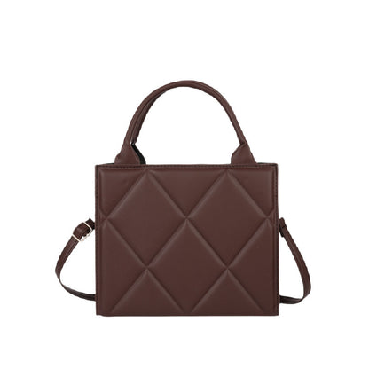 Quilted Leather Shoulder Handbag Acalora