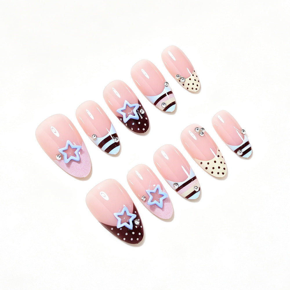 Creative Decorative Press-On Nail Art Set Acalora