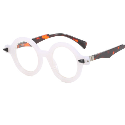 Women's fashionable round glasses with luxurious design Karnz