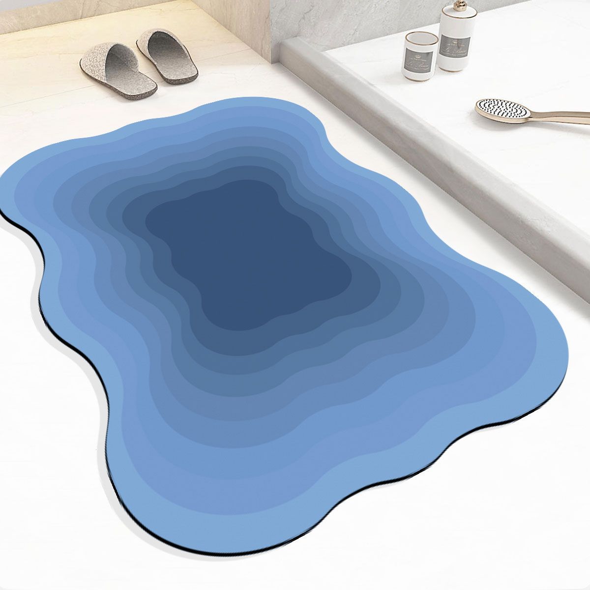 Stylish Gradient Bath Mat