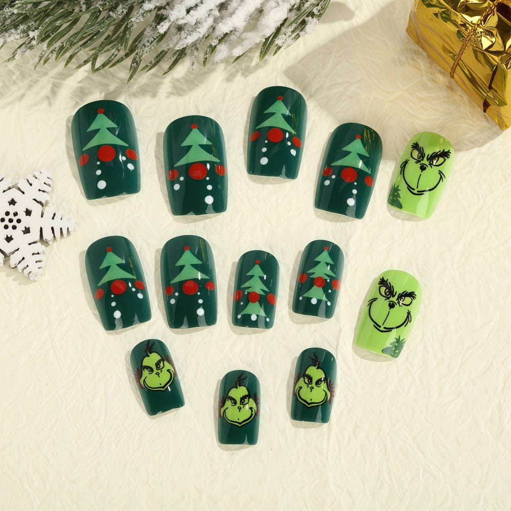 Christmas Nail Tips Acalora