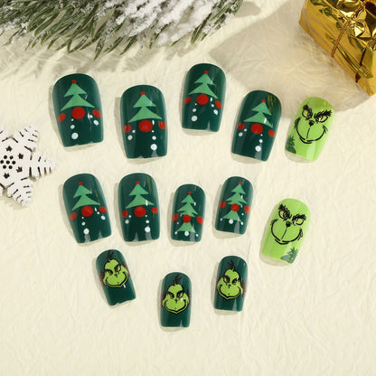 Christmas Nail Tips Acalora