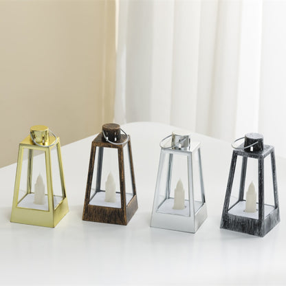 Decorative Battery-Operated Tabletop Candle Lantern Acalora