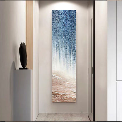 Textured Abstract Landscape Canvas Wall Artwork