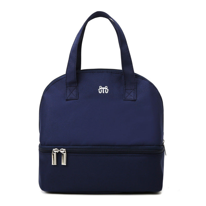 Women's insulated cooler bag with practical double zip design Bowlift