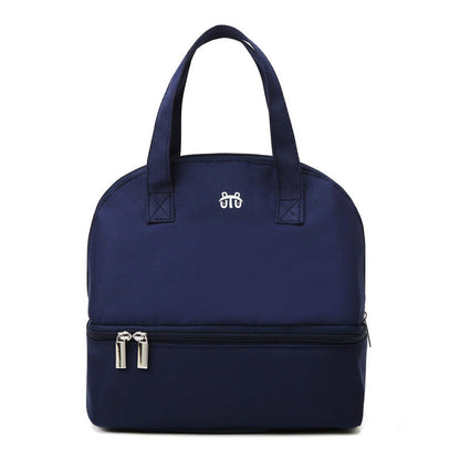 Women's insulated cooler bag with practical double zip design Bowlift