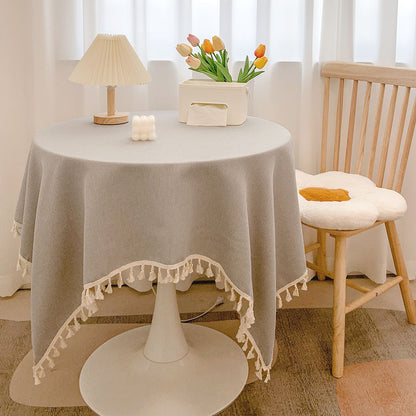 Decorative Fringed Table Cover