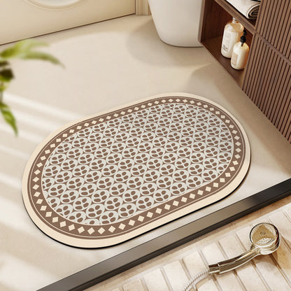 Decorative Non-Slip Bath Mat Acalora