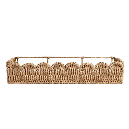 Decorative Basket Made of Natural Rattan Acalora