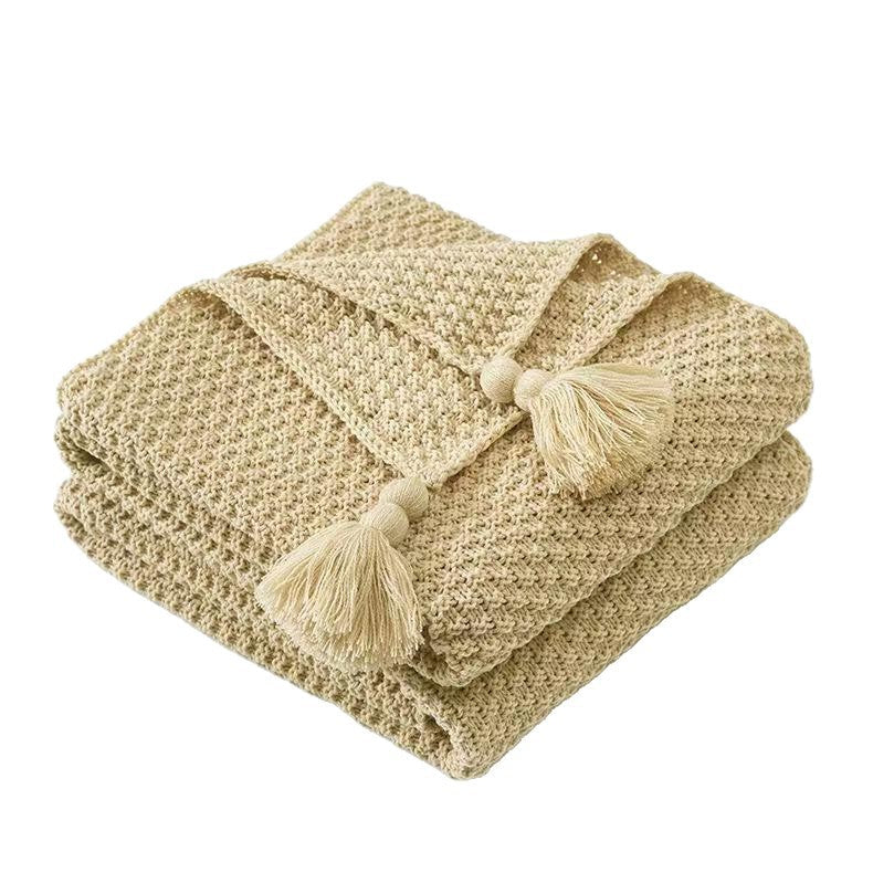 Cozy Woven Throw Blanket