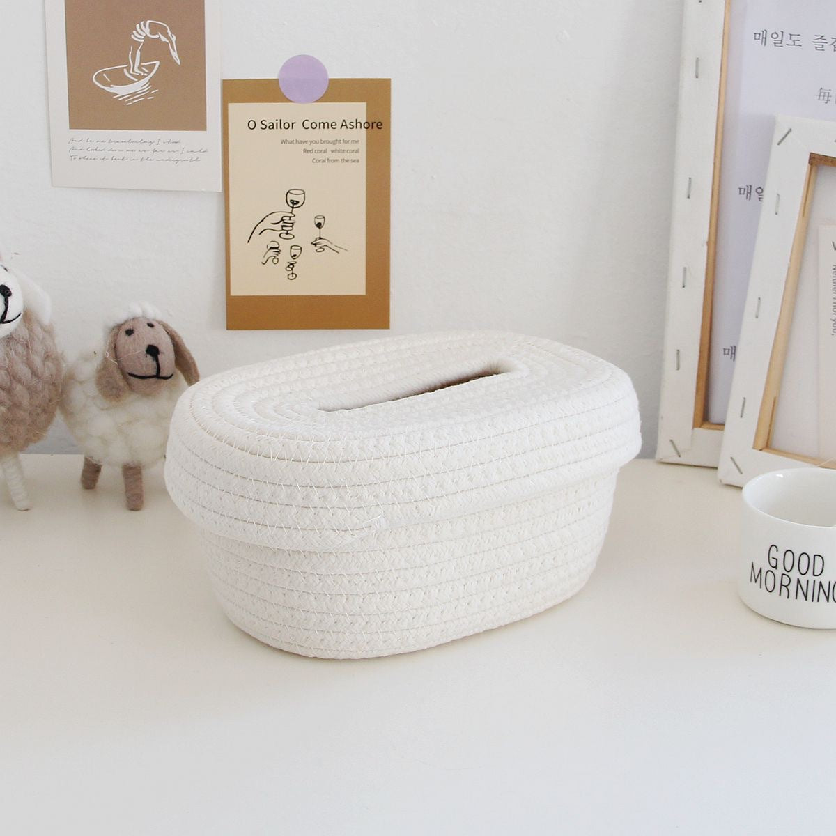 Woven Storage Basket Acalora