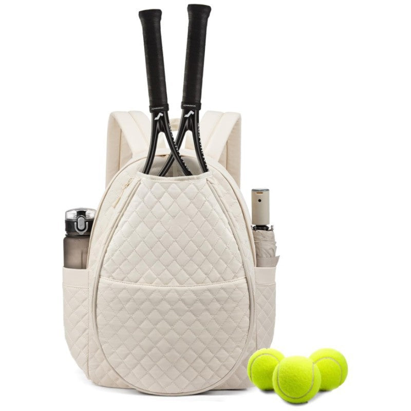 Stylish Quilted Tennis Backpack Acalora