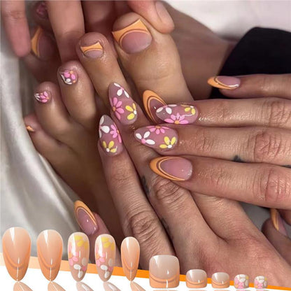 Floral Artistry Press-On Nails Acalora 1788434545