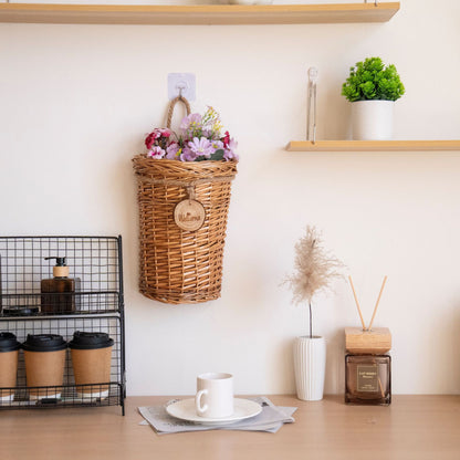 Decorative wall ornament basket Acalora