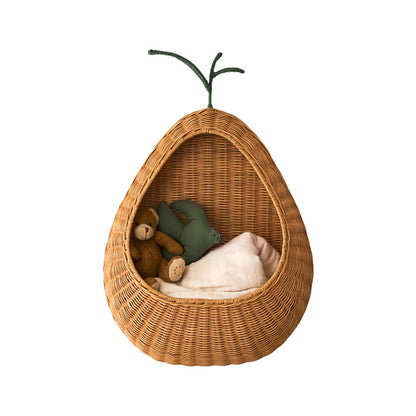 Decorative Woven Pear-Shaped Storage Basket Acalora