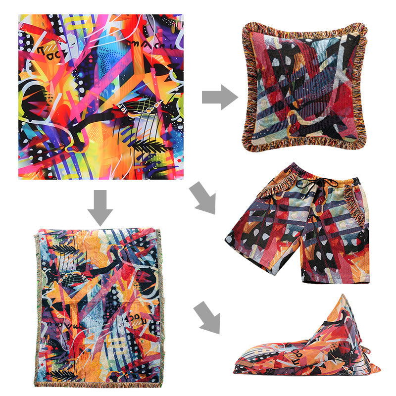 Artistic Throw Blanket