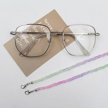 Elegant Crystal Beaded Eyewear Chain Acalora