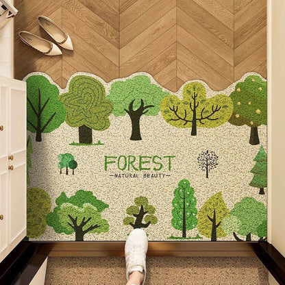 Cartoon Forest Animal Doormat