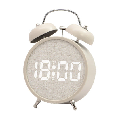 Digital Alarm Clock in Modern Design with Large LED Display