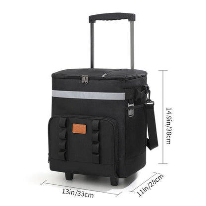 Women's travel cooler bag with extendable handle Karnz