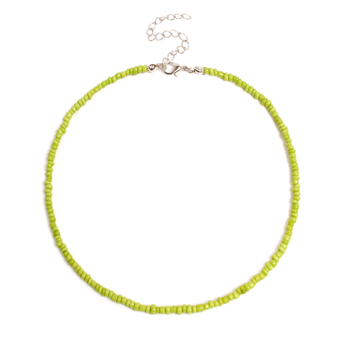 Colorful Beaded Choker Necklace Acalora