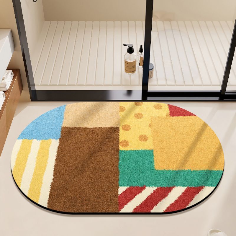 Cute Bear-Themed Bath Mat