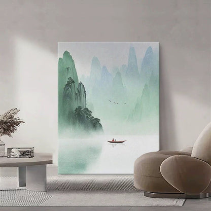 Serene Landscape Canvas Art Print