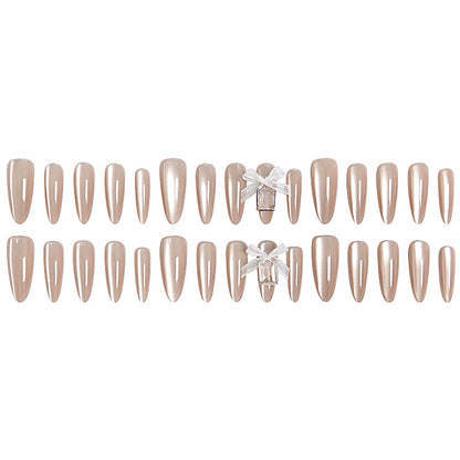 Elegant artificial nail tips with a glossy finish Acalora