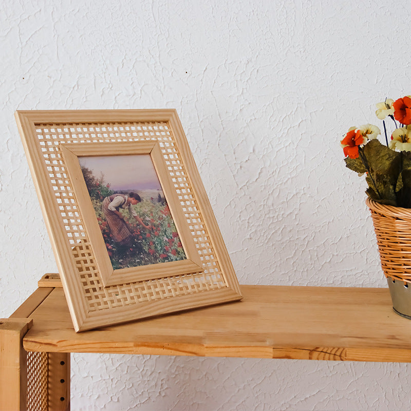 Artful Rattan Picture Frame Acalora
