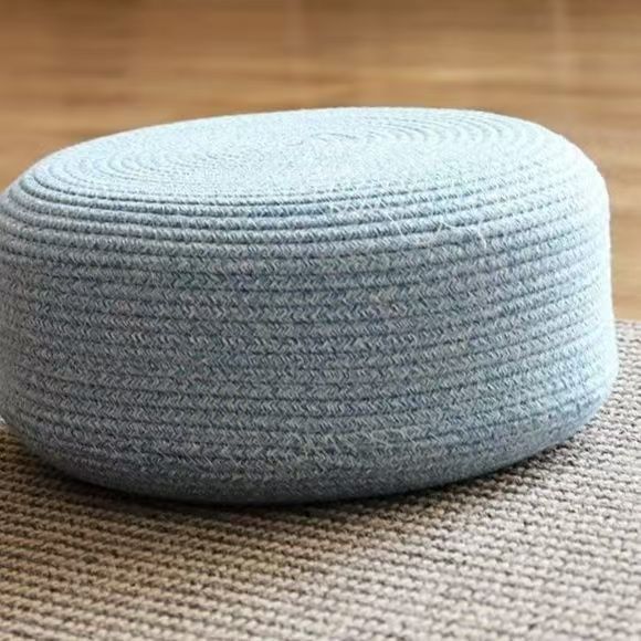Handcrafted seat pouf Acalora