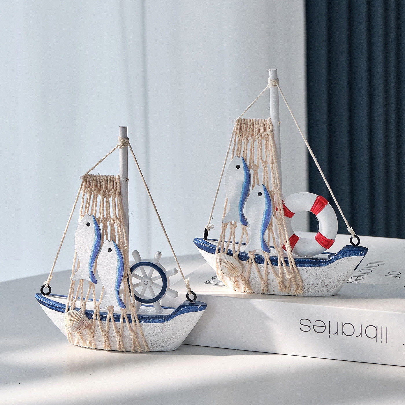 Nautical Duck Figurine
