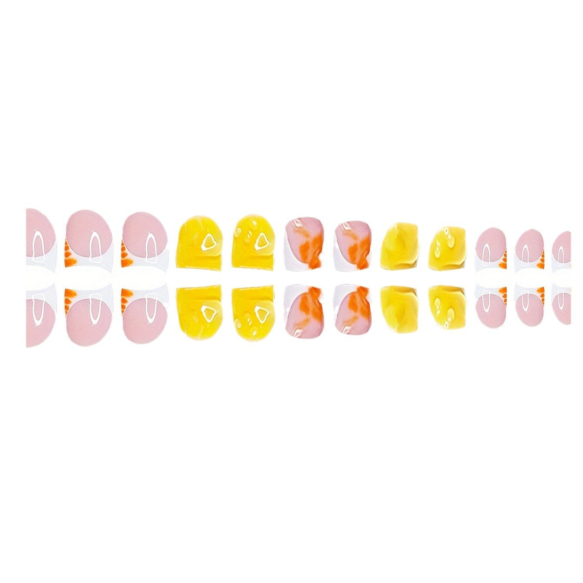 Tropical Floral Nail Art Set Acalora