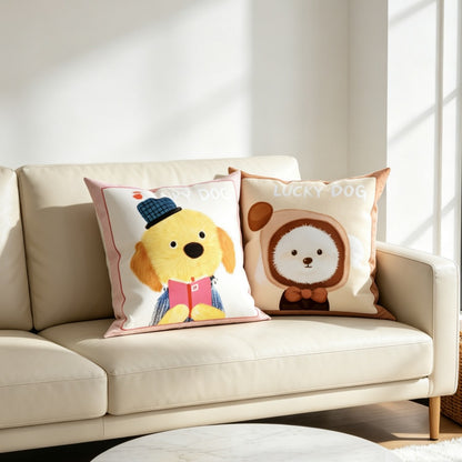 Decorative Cartoon Dog Pillow