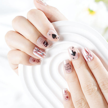 Playful Themed Press-On Nail Set Acalora