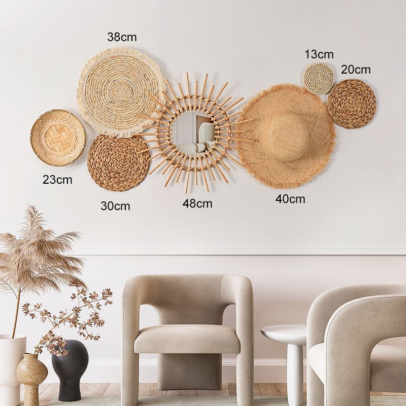 Elegant Wall Decoration Made of Natural Materials Acalora