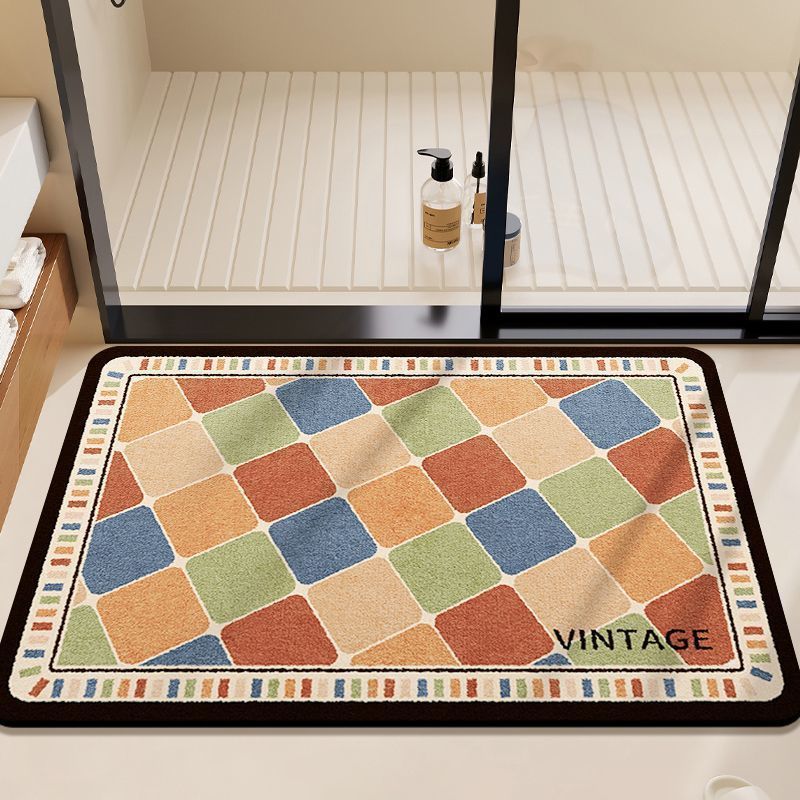 Cute Bear-Themed Bath Mat