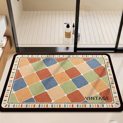 Cute Bear-Themed Bath Mat