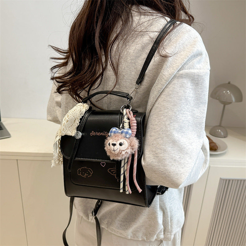 Whimsical Bow Detail Mini Backpack Acalora