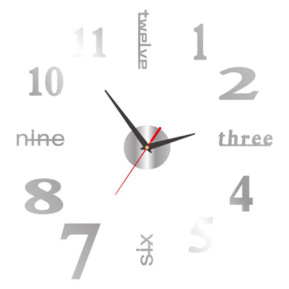 Luminous Frameless 3D Wall Clock Karnz