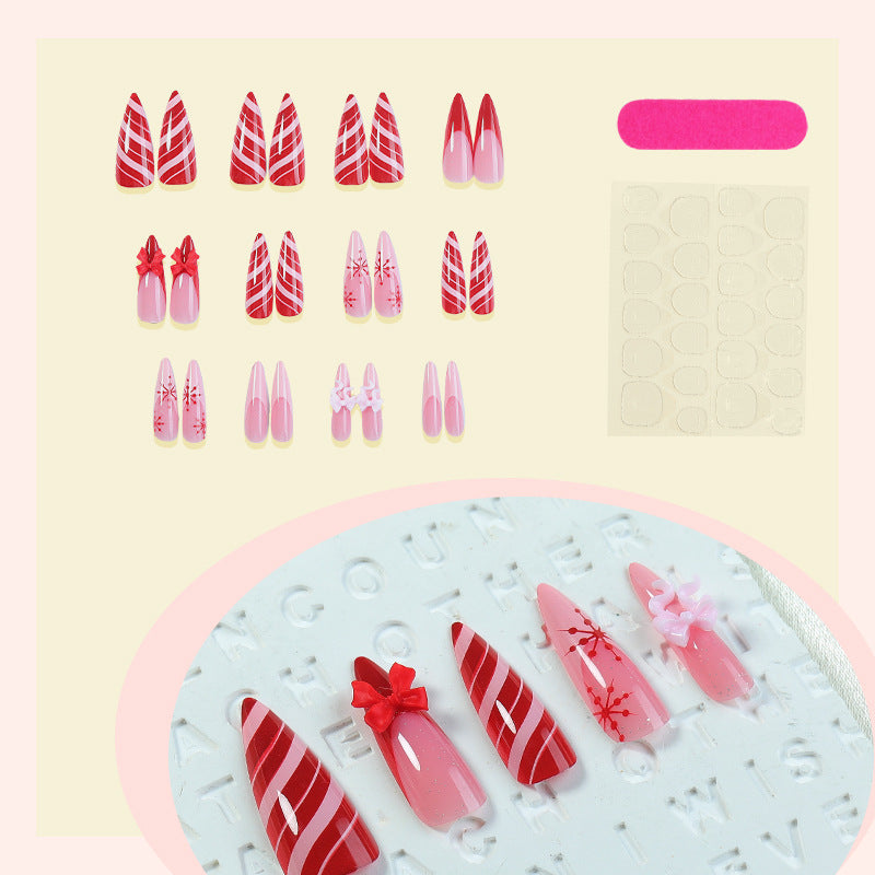 Festive Themed Press-On Nail Collection Acalora