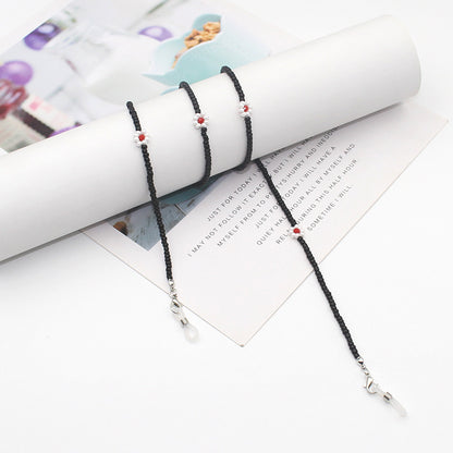 Floral Beaded Eyewear Chain Acalora